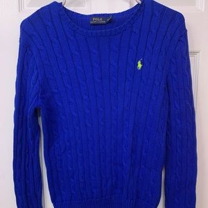 Cableknit Ralph Lauren sweater